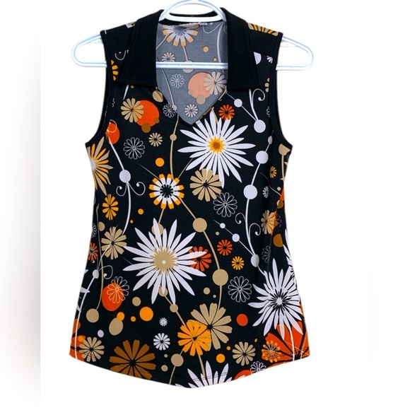 Dexim Vintage Golf Shirt, 70s vibe, tons of stretch - Picture 1 of 7